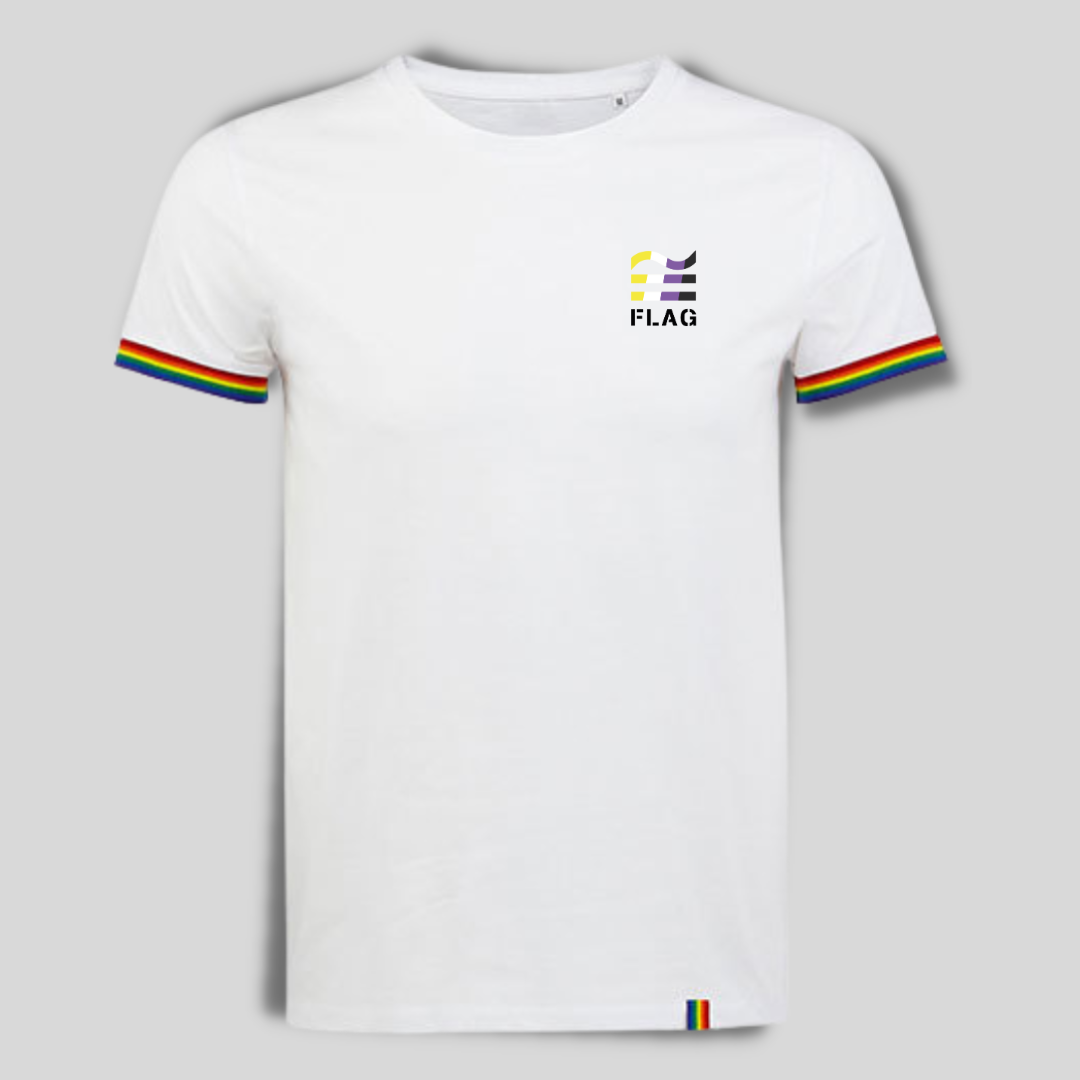 Pride T-Shirt RegenbogenÀrmel Schlussverkauf