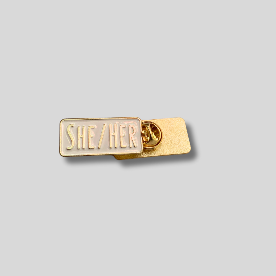 Pride Pins Pronouns