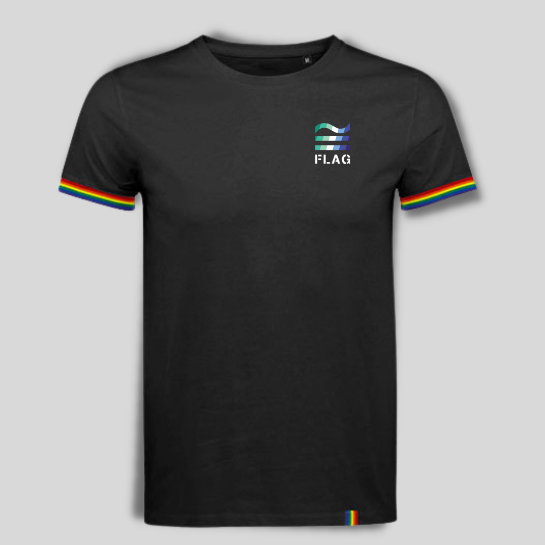 Pride T-Shirt RegenbogenÀrmel Schlussverkauf