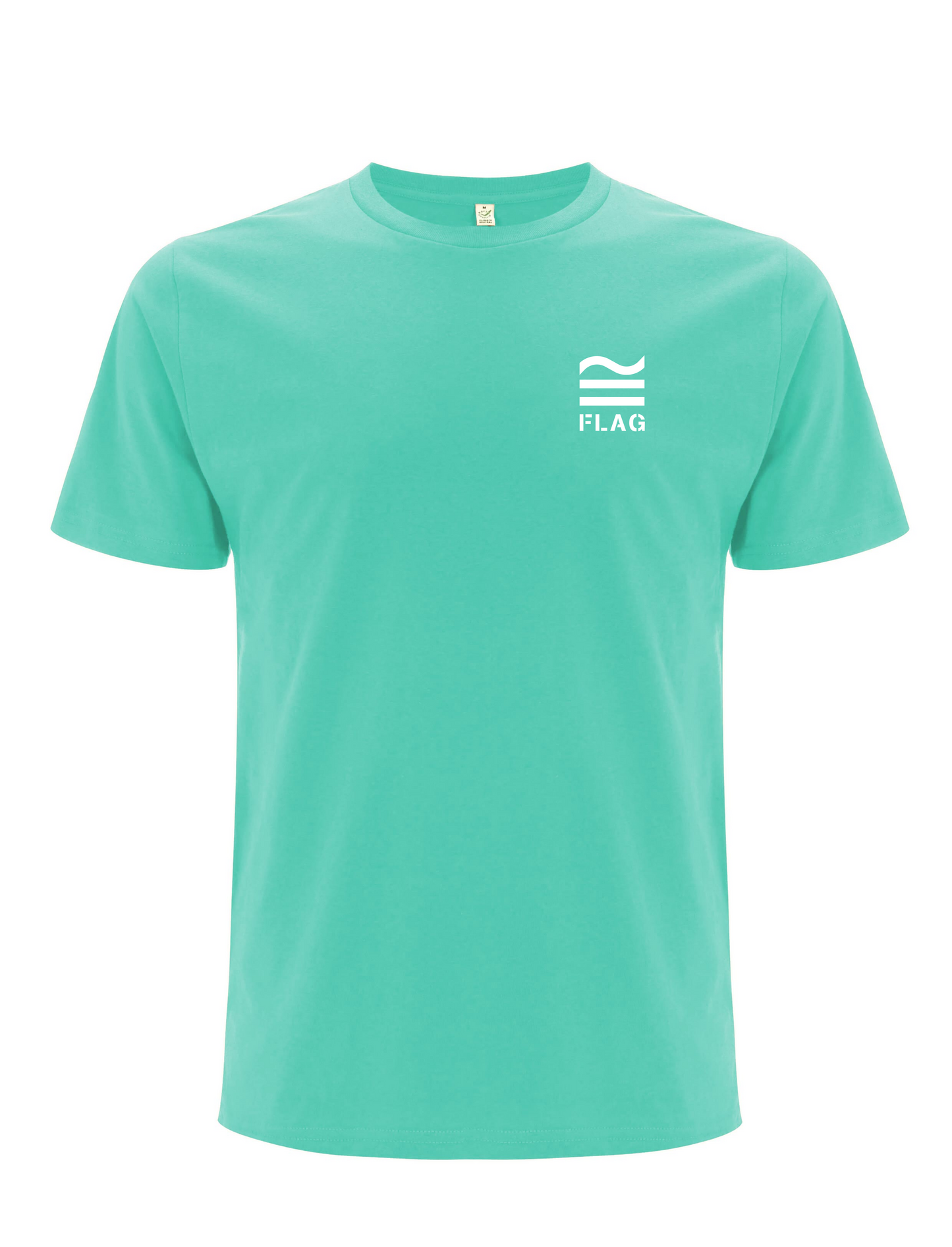 T-Shirt Mint einfarbig Schlussverkauf