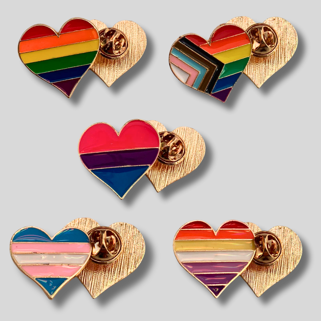 Pride Pins Heart