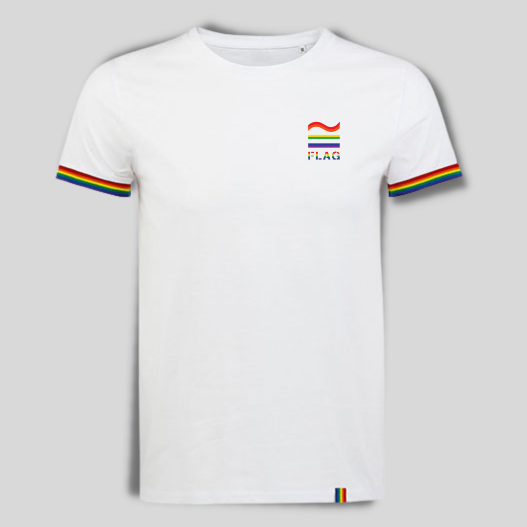 Pride T-Shirt RegenbogenÀrmel Schlussverkauf
