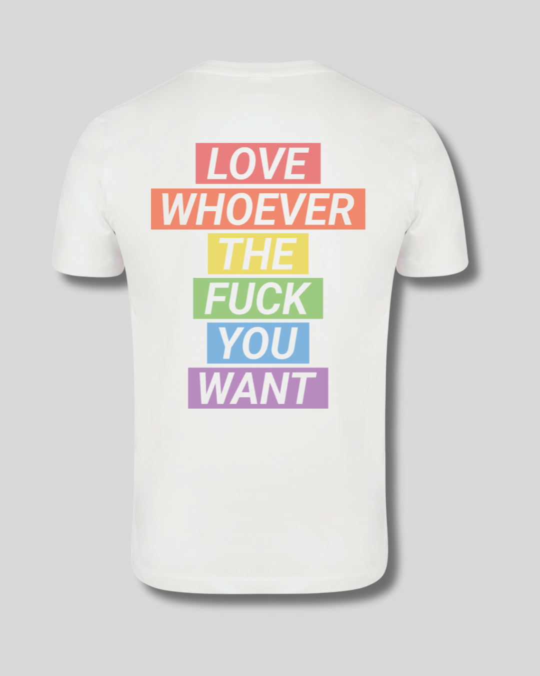 Pride T-Shirt "Großer Druck" Schlussverkauf