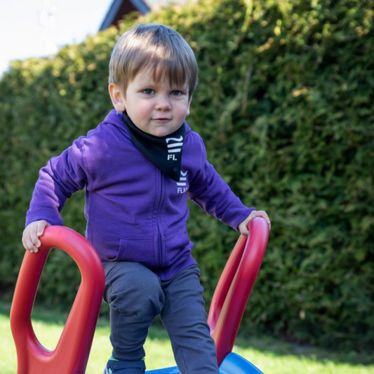 Kinder Zip Hoodie Regenbogen