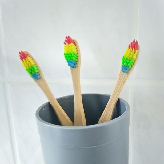 Pride Toothbrush Bamboo Rainbow