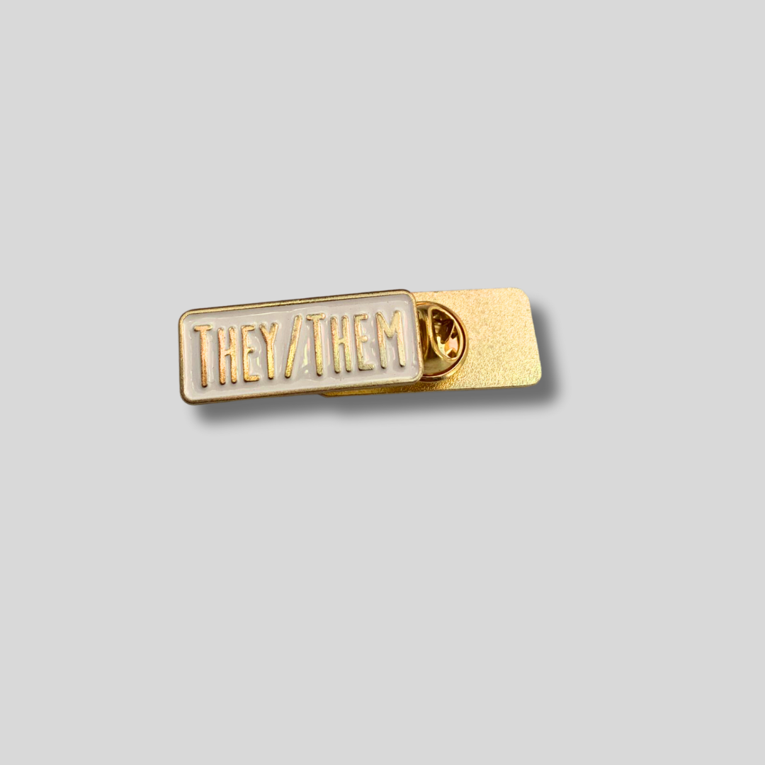 Pride Pins Pronouns