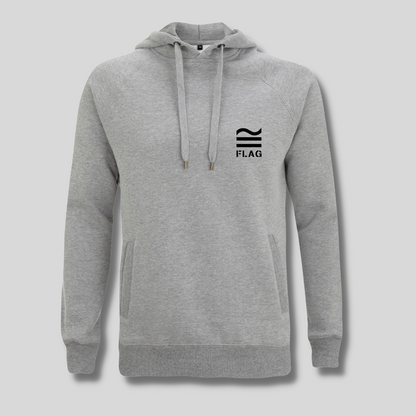 Hoodie Seitentaschen einfarbig