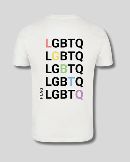 Pride T-Shirt "LGBTQ, LGBTQ, LGBTQ"