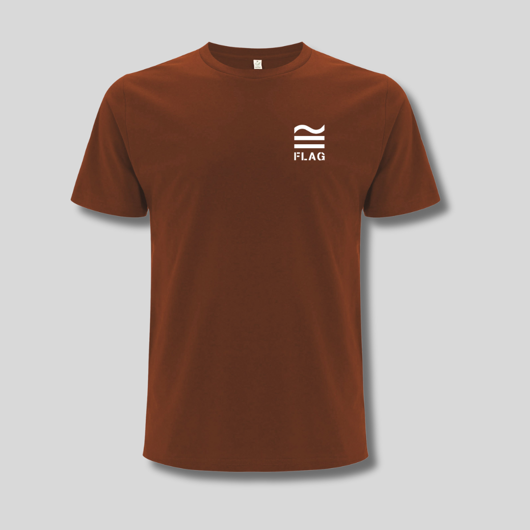 T-Shirt braun One Colour