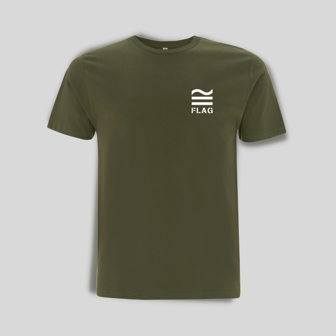T-Shirt Kaki Restverkauf
