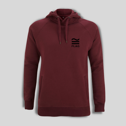 Hoodie Seitentaschen einfarbig